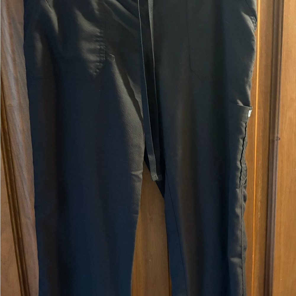 Ladies Grey's Anatomy Barco Black Scrub Uniform Pants Size Medium